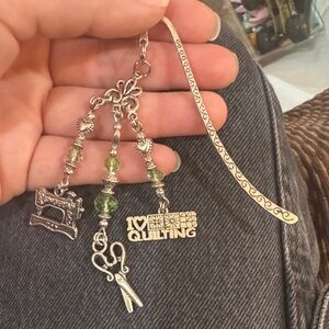 Singer sewing bookmark charm